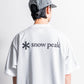 snow peak New Standard Back Printed Logo T-Shirt