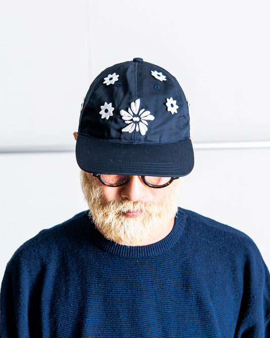 【8.8 sat 11:00 release】NICK GEAR 3D Flower Logo Cap