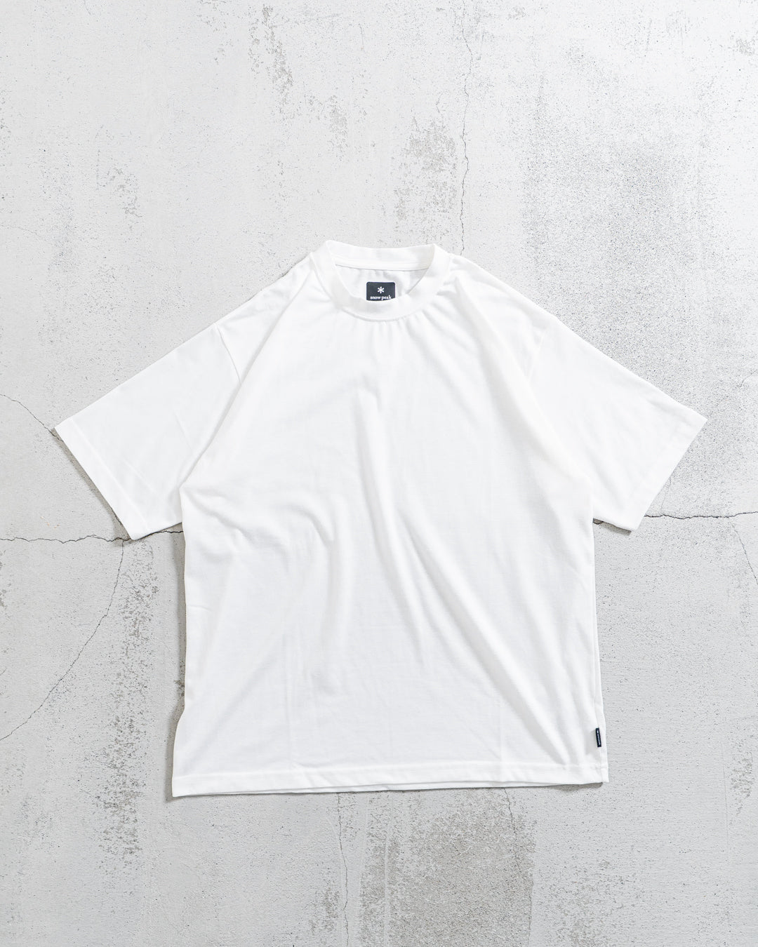 snow peak New Standard Back Printed Logo T-Shirt