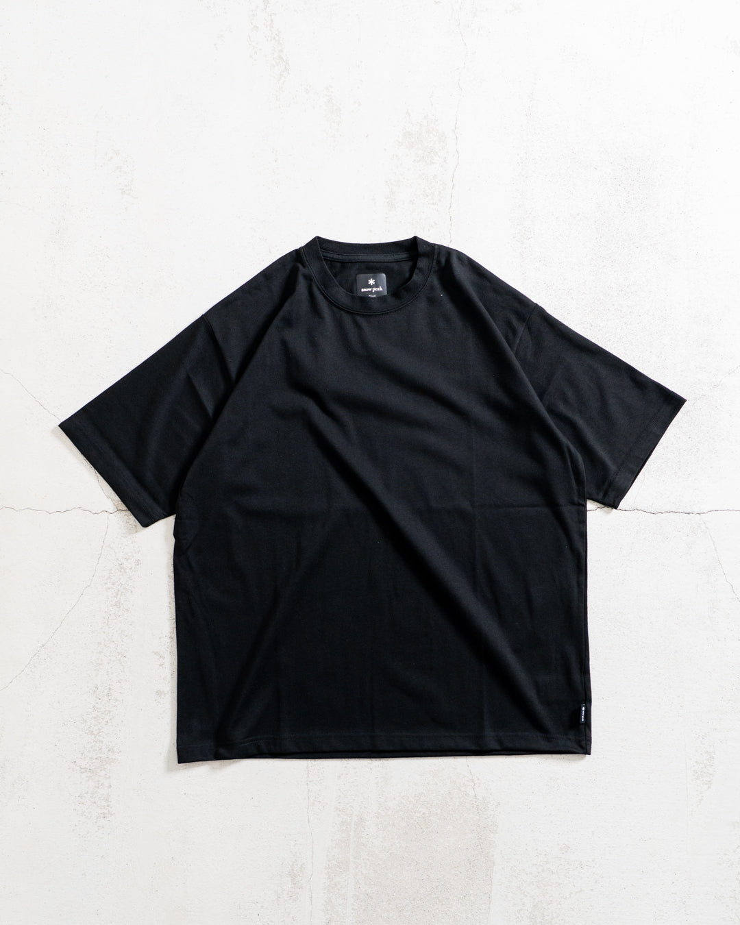 snow peak New Standard Back Printed Logo T-Shirt