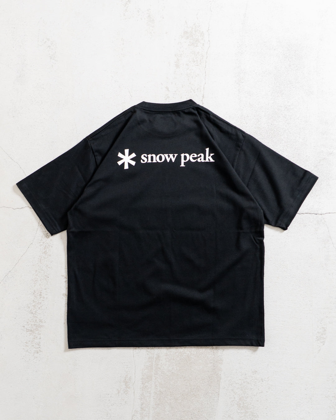 snow peak New Standard Back Printed Logo T-Shirt