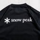 snow peak New Standard Back Printed Logo T-Shirt
