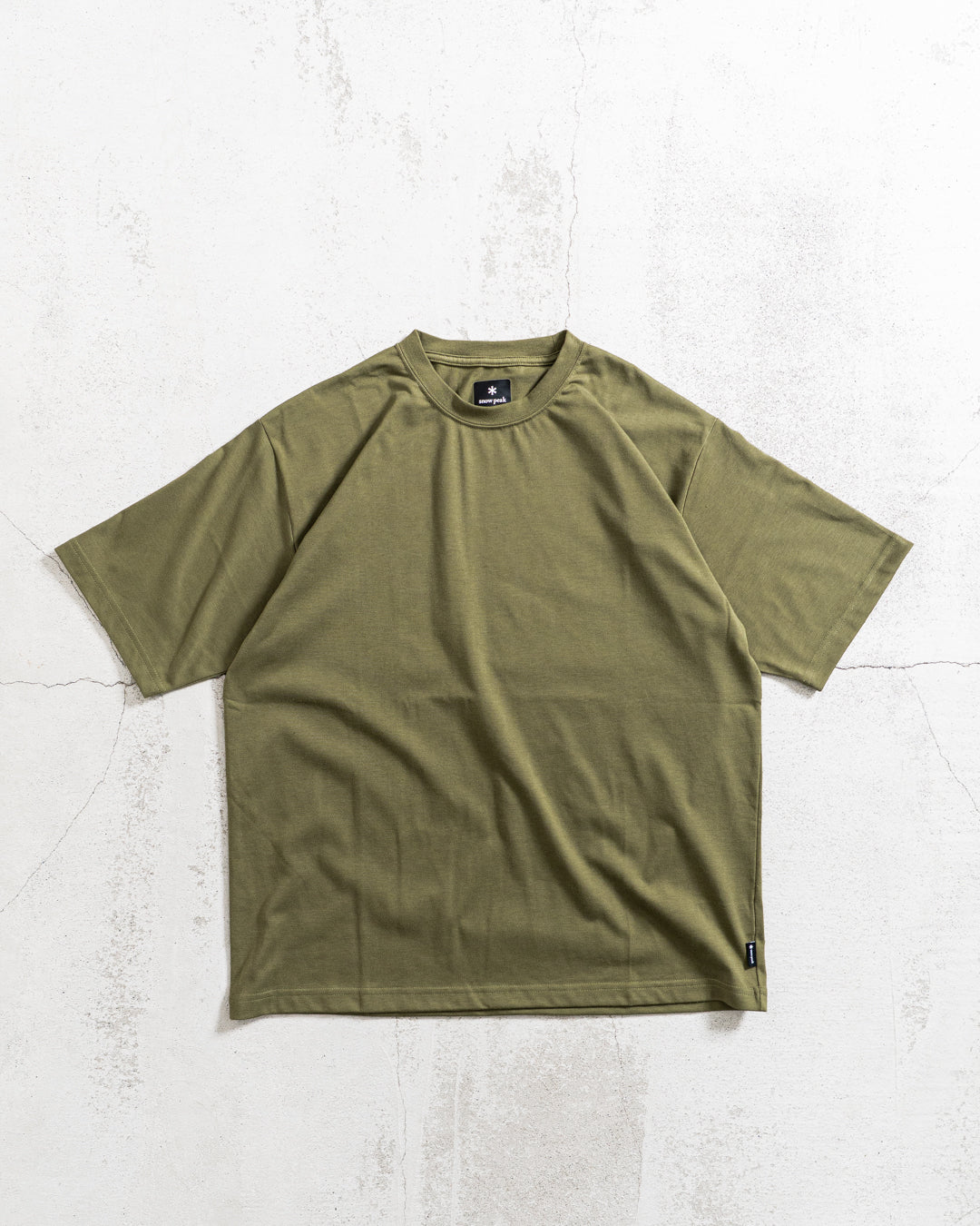 snow peak New Standard Back Printed Logo T-Shirt