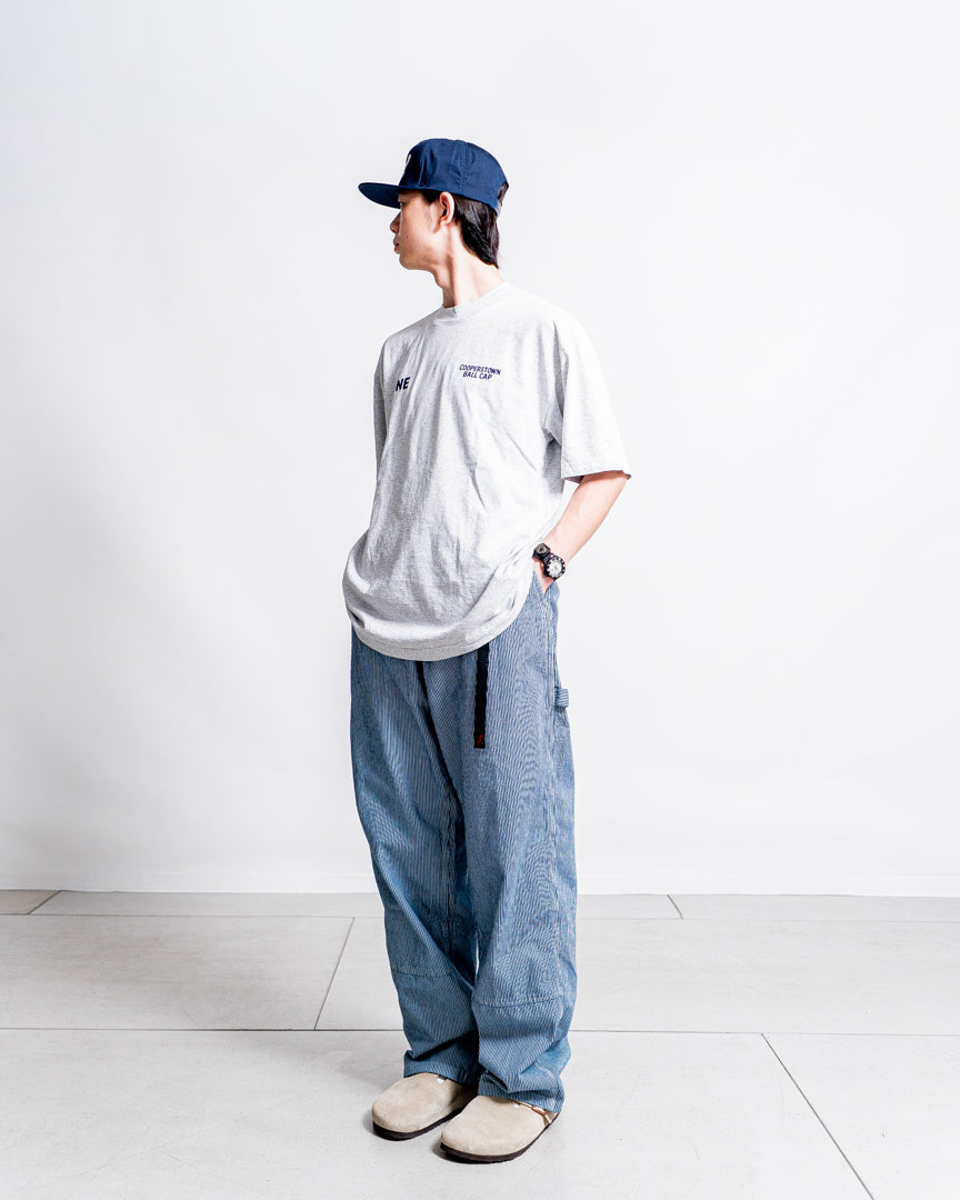 【collabolation】MINE x COOPERS TOWN BALL CAP Flock Print Tee