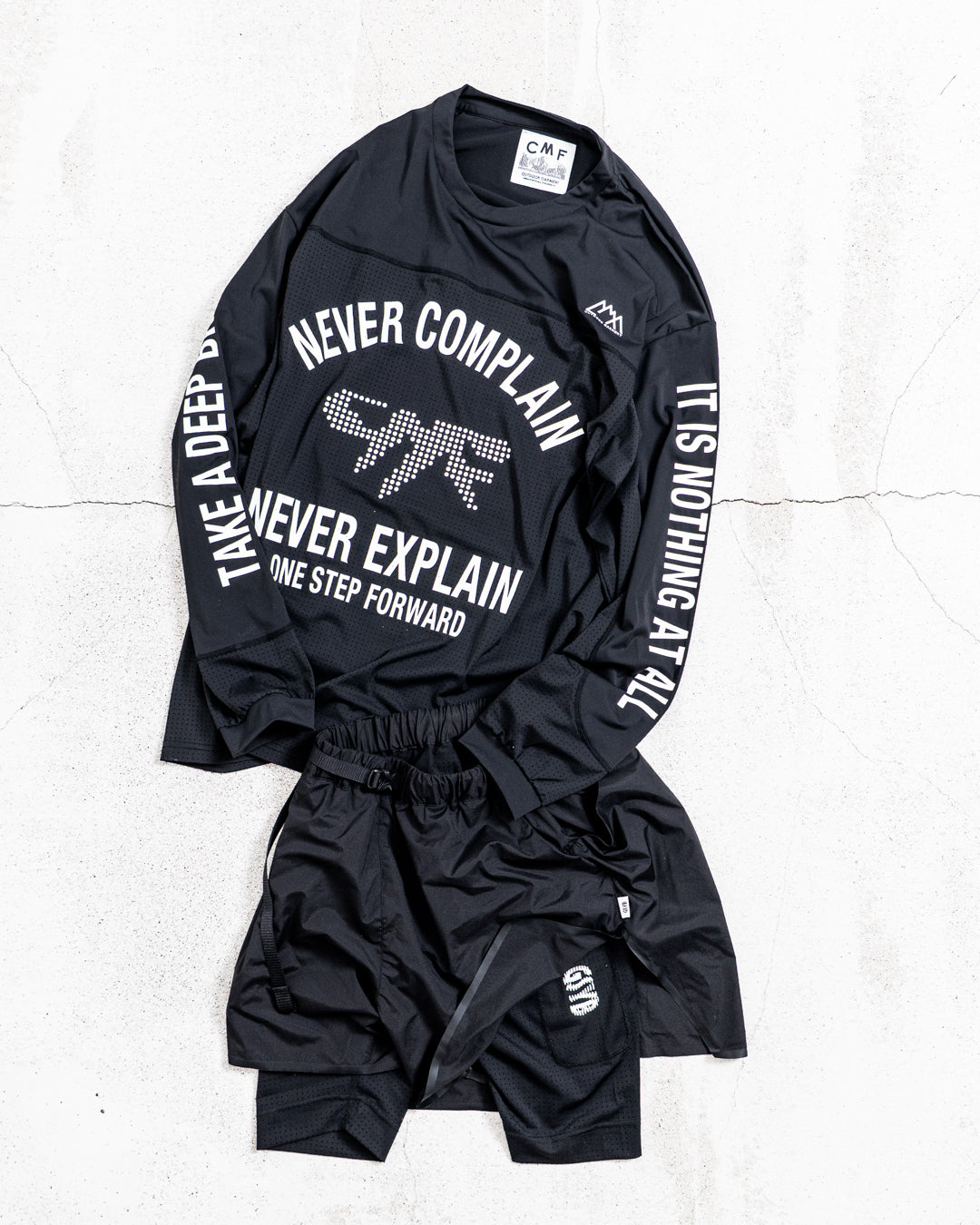 GSYB by CMF OUTDOOR GARMENT RUN SHORTS