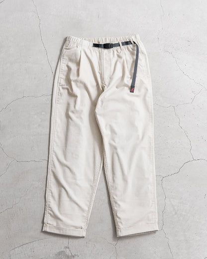 Gramicci TWILL TUCK TAPERD PANT