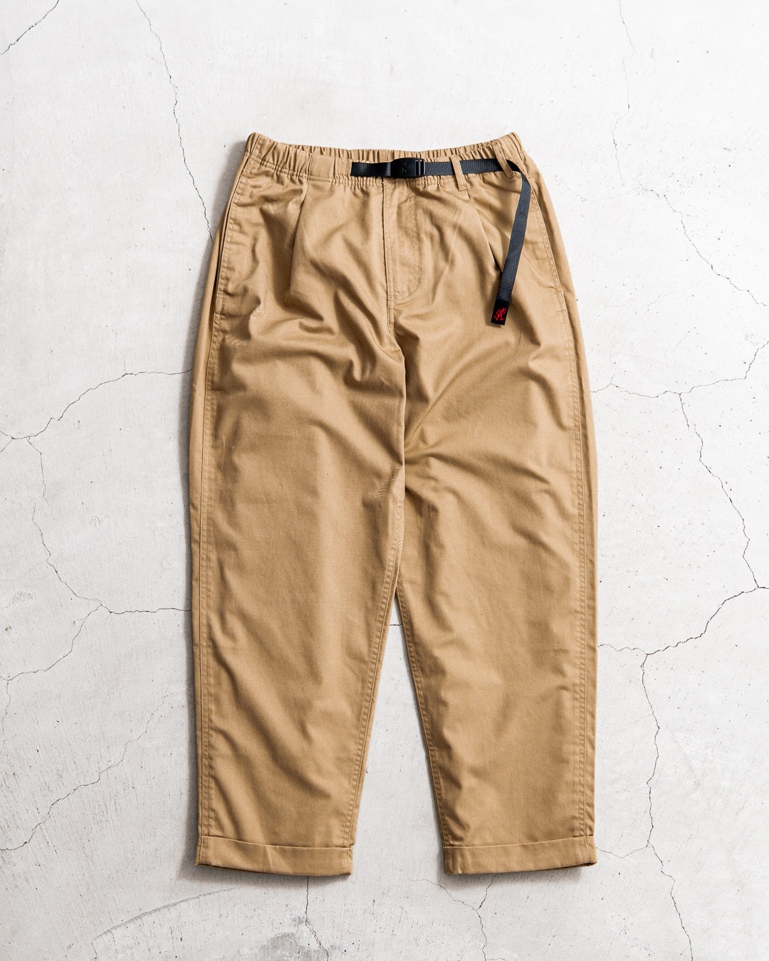 Gramicci TWILL TUCK TAPERD PANT