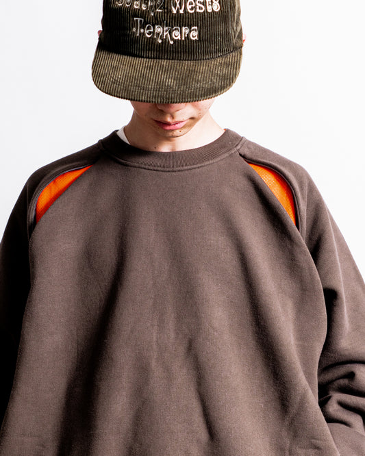 【8.8 sat 0:00 release】is-ness Ventilated Sweatshirt