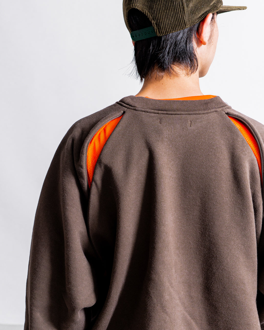 【8.8 sat 0:00 release】is-ness Ventilated Sweatshirt