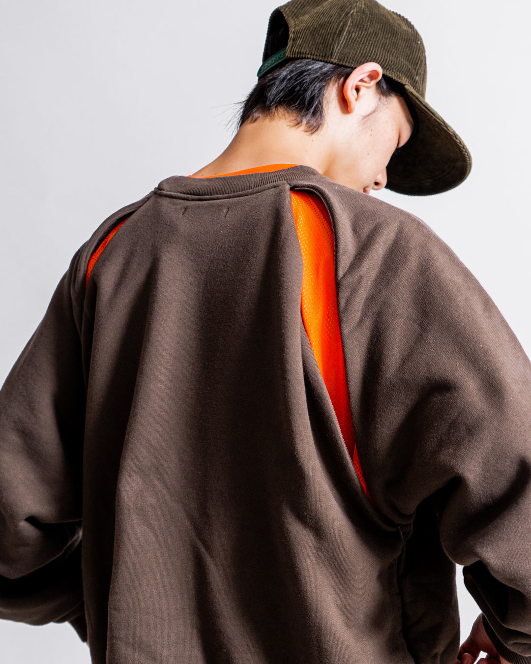 【8.8 sat 0:00 release】is-ness Ventilated Sweatshirt