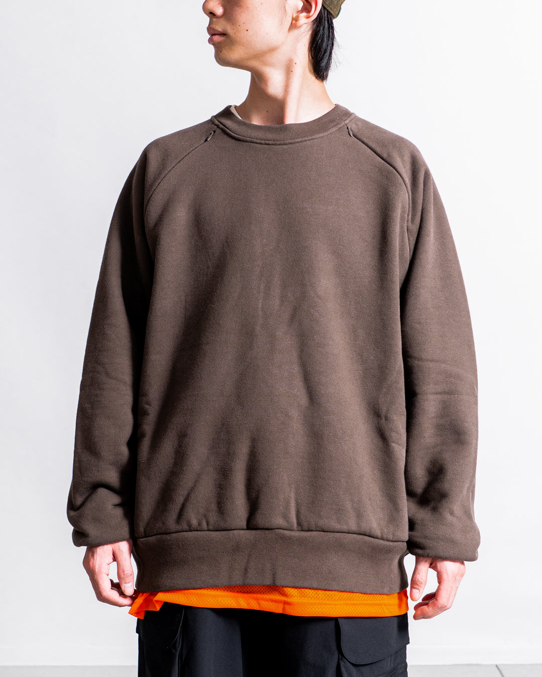 【8.8 sat 0:00 release】is-ness Ventilated Sweatshirt