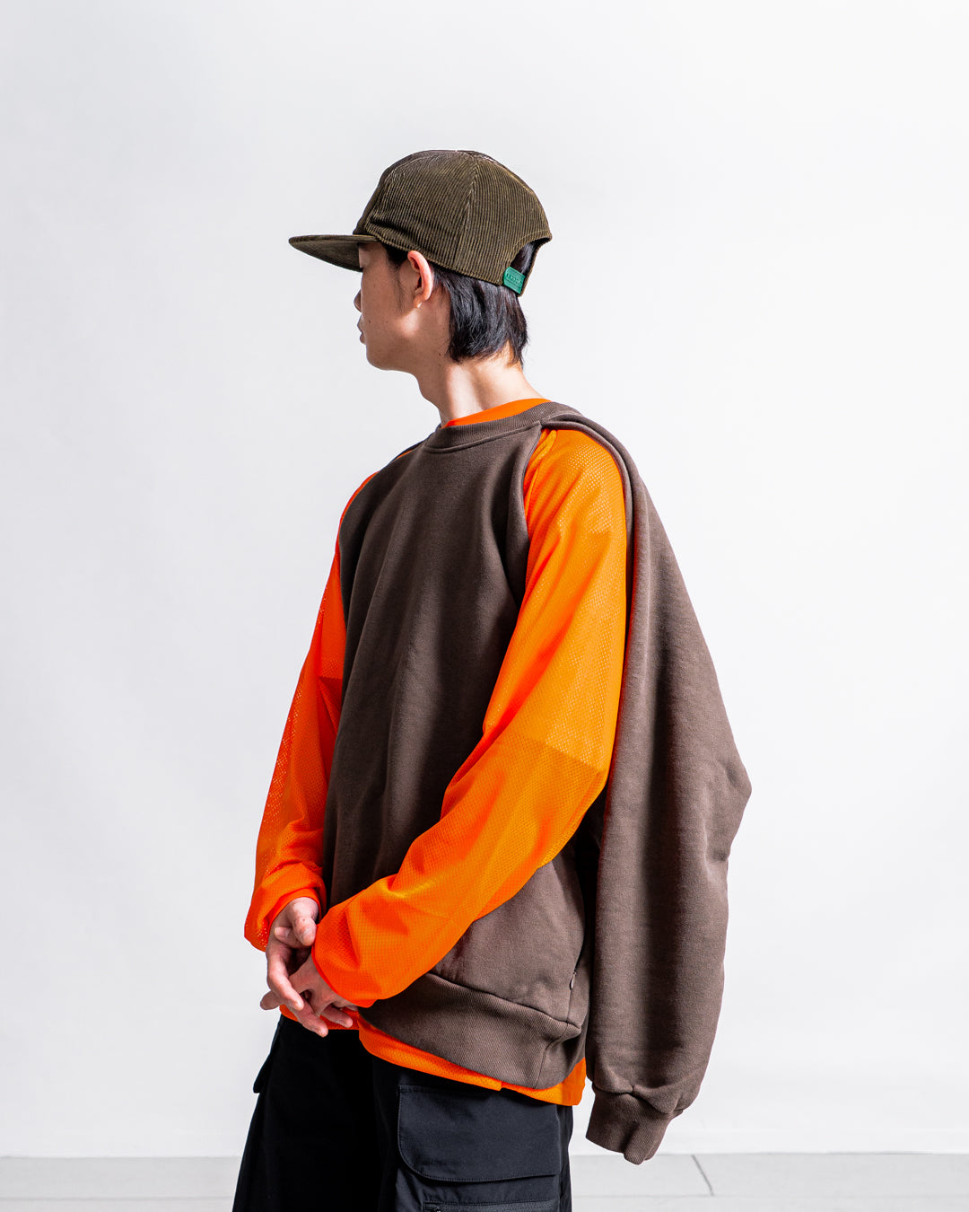 【8.8 sat 0:00 release】is-ness Ventilated Sweatshirt