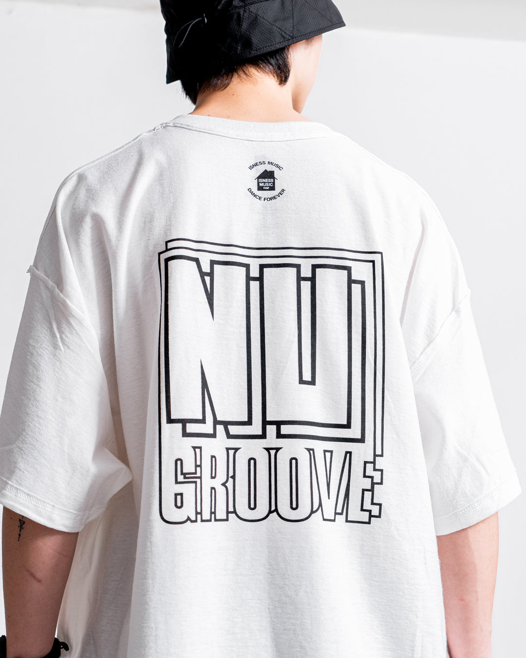 【8.8 sat 0:00 release】ISNESS MUSIC NU GROOVE T-SHIRT LEFT CHEST