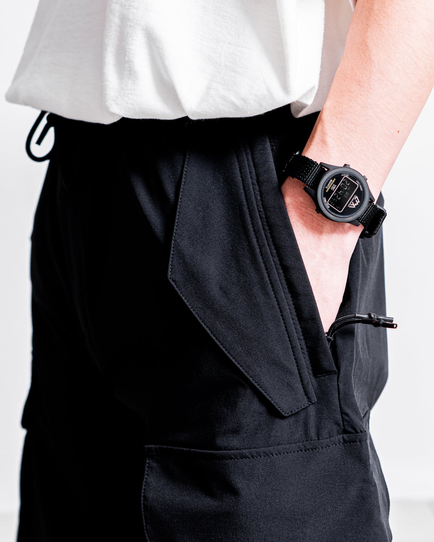 +phenix TECH WIDE CARGO PANTS