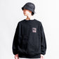 【8.8 sat 0:00 release】ISNESS MUSIC × NU GROOVE SWEATSHIRT LEFT CHEST
