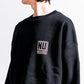 【8.8 sat 0:00 release】ISNESS MUSIC × NU GROOVE SWEATSHIRT LEFT CHEST