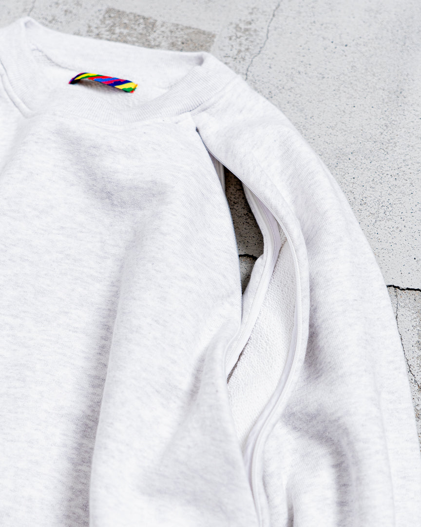 【8.8 sat 0:00 release】is-ness Ventilated Sweatshirt