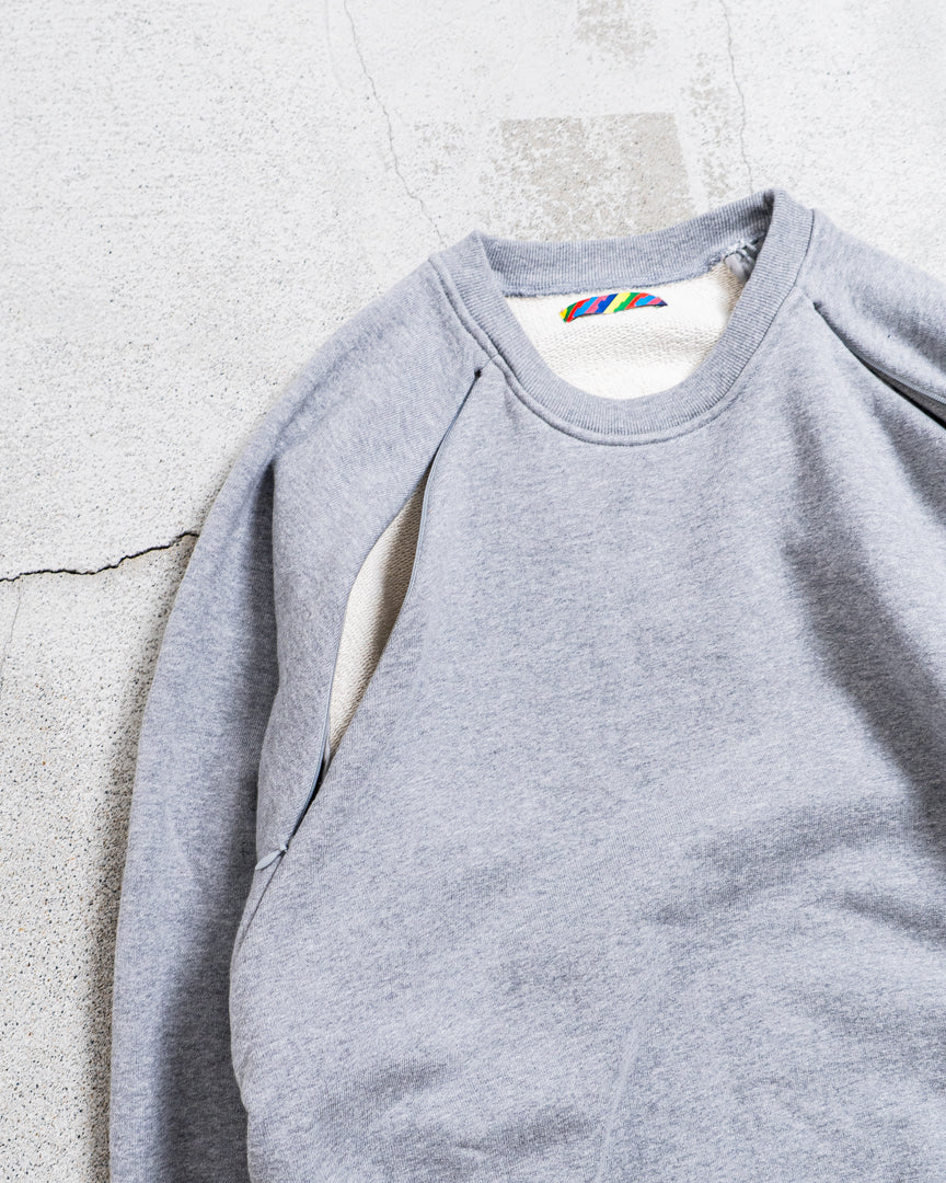 【8.8 sat 0:00 release】is-ness Ventilated Sweatshirt