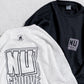 【8.8 sat 0:00 release】ISNESS MUSIC × NU GROOVE SWEATSHIRT LEFT CHEST