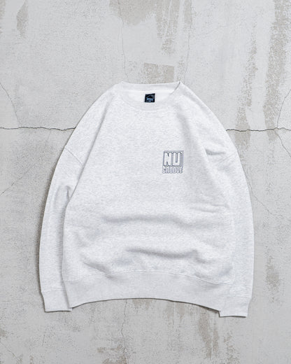 【8.8 sat 0:00 release】ISNESS MUSIC × NU GROOVE SWEATSHIRT LEFT CHEST