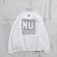 【8.8 sat 0:00 release】ISNESS MUSIC × NU GROOVE SWEATSHIRT LEFT CHEST