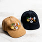 【8.8 sat 11:00 release】Multi Flower Corduroy Cap