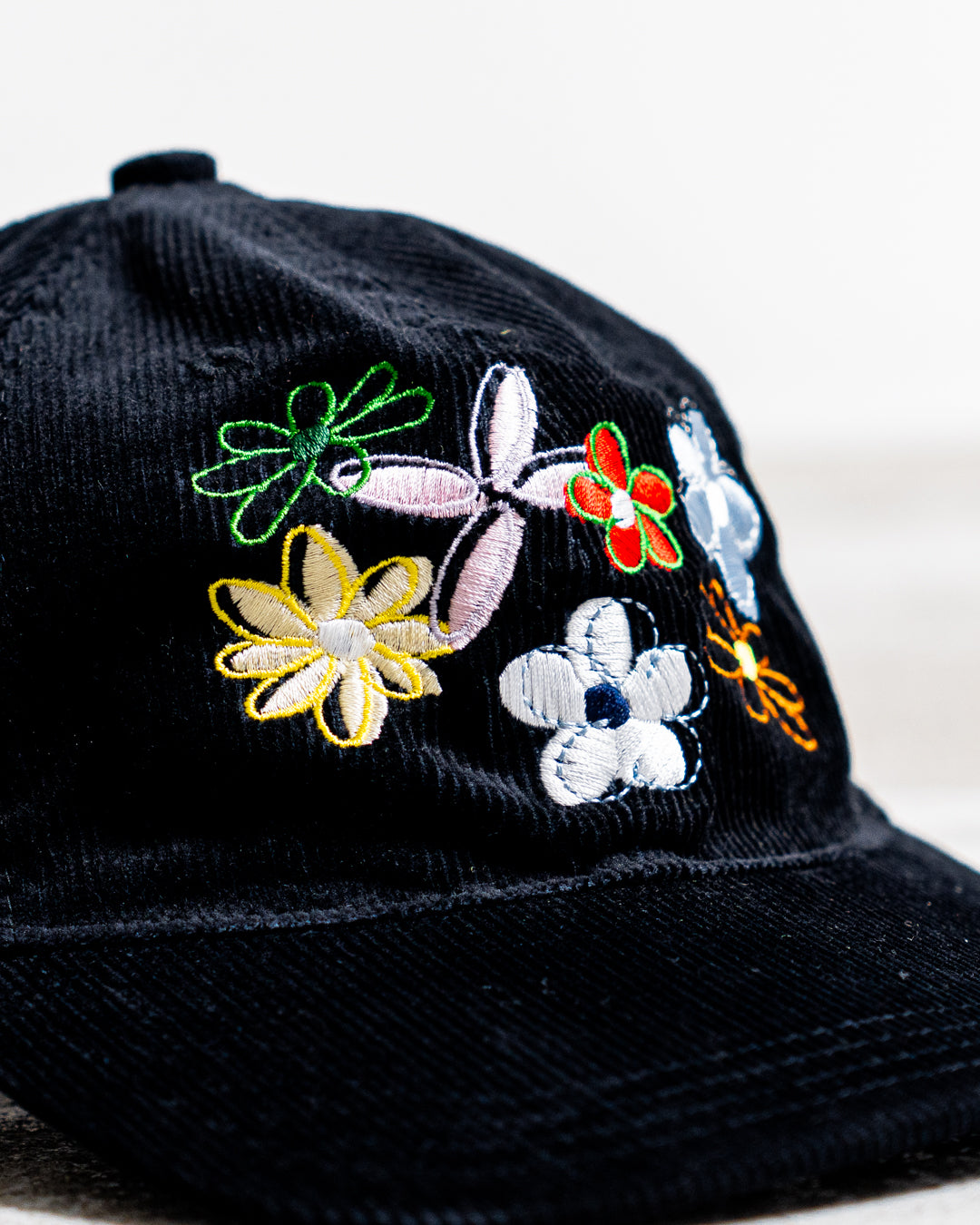【8.8 sat 11:00 release】Multi Flower Corduroy Cap