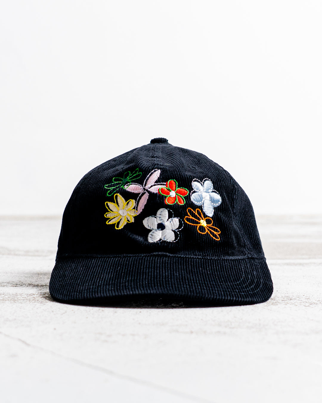 【8.8 sat 11:00 release】Multi Flower Corduroy Cap