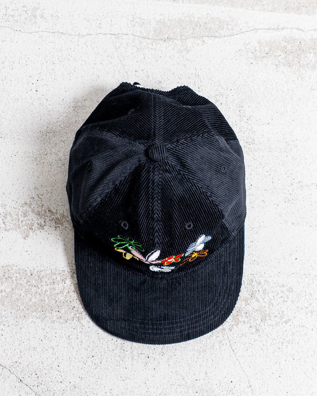 【8.8 sat 11:00 release】Multi Flower Corduroy Cap