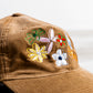 【8.8 sat 11:00 release】Multi Flower Corduroy Cap