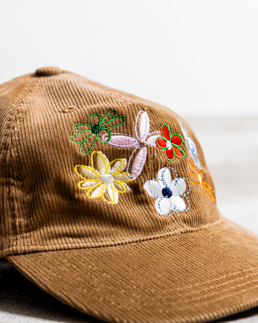 【8.8 sat 11:00 release】Multi Flower Corduroy Cap