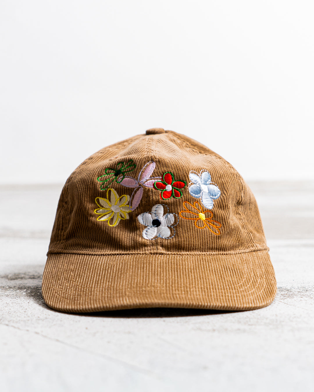 【8.8 sat 11:00 release】Multi Flower Corduroy Cap