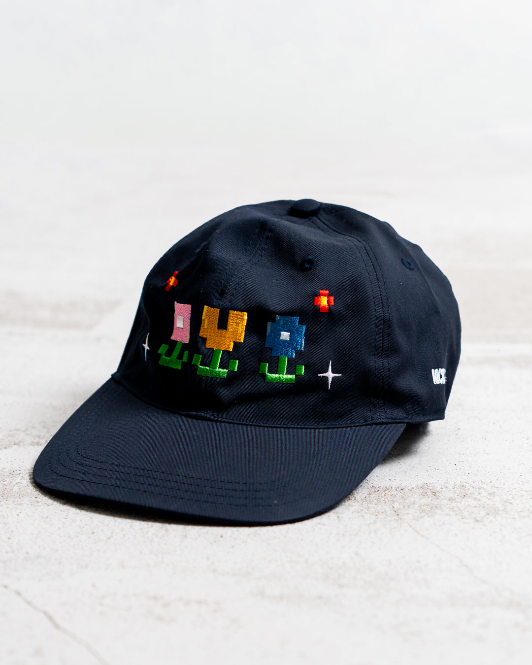 【8.8 sat 11:00 release】NICK GEAR Pixel Flower Cap
