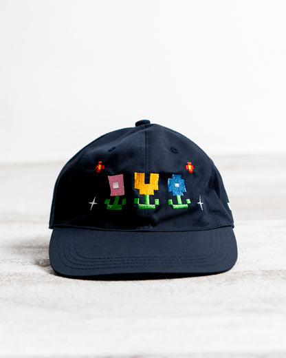 【8.8 sat 11:00 release】NICK GEAR Pixel Flower Cap