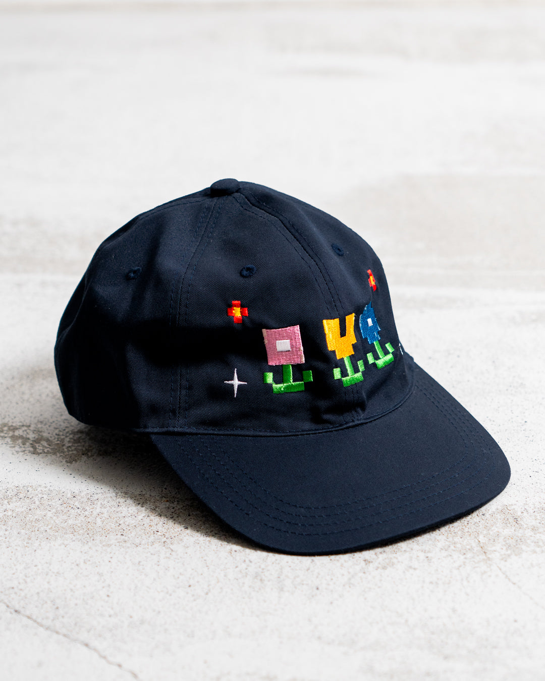 【8.8 sat 11:00 release】NICK GEAR Pixel Flower Cap