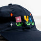 【8.8 sat 11:00 release】NICK GEAR Pixel Flower Cap