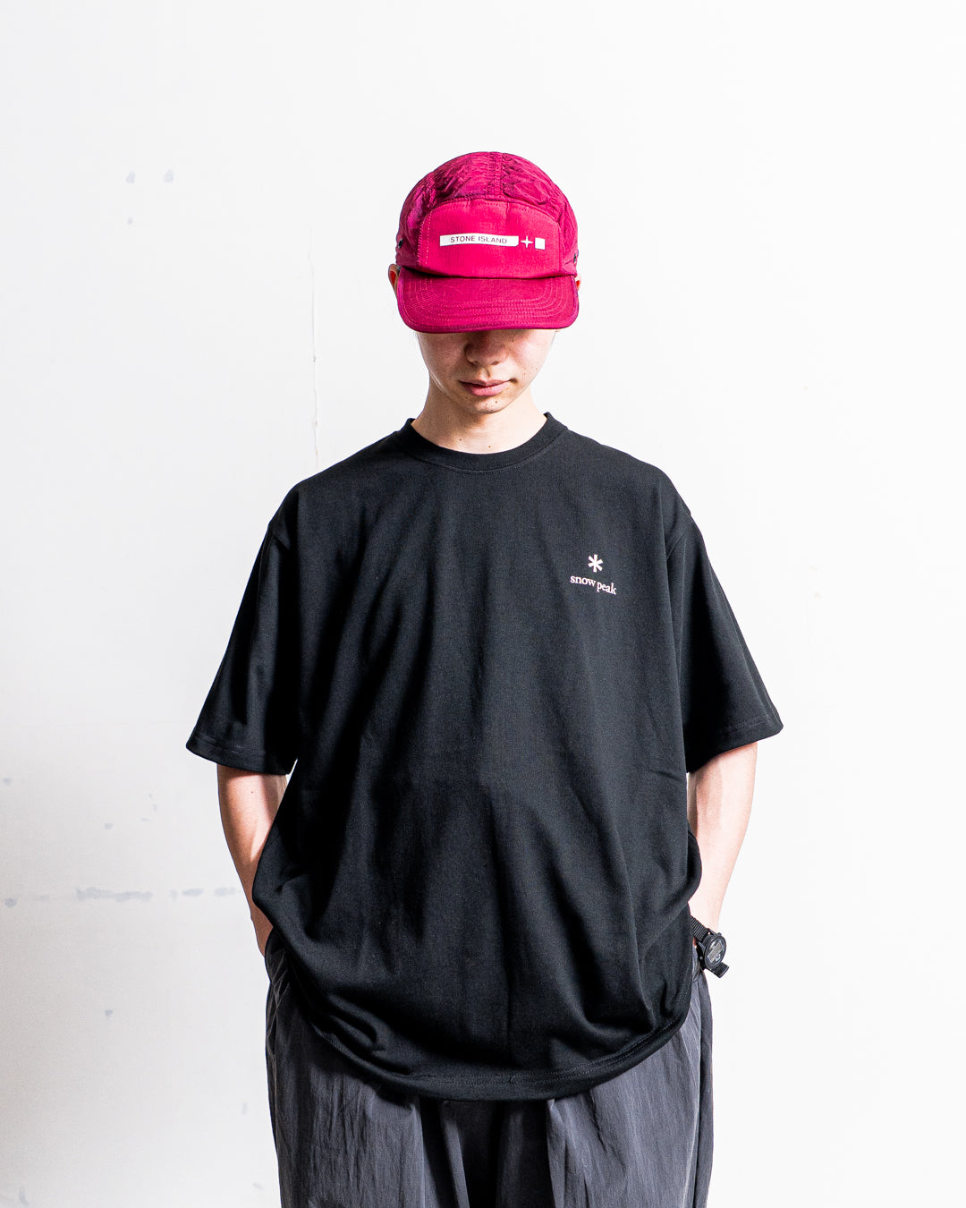 snow peak New Standard Logo T-Shirt
