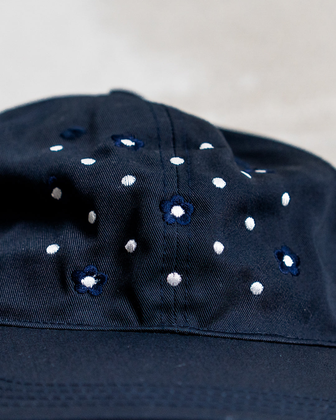 【8.8 sat 11:00 release】Dot Flower Cap