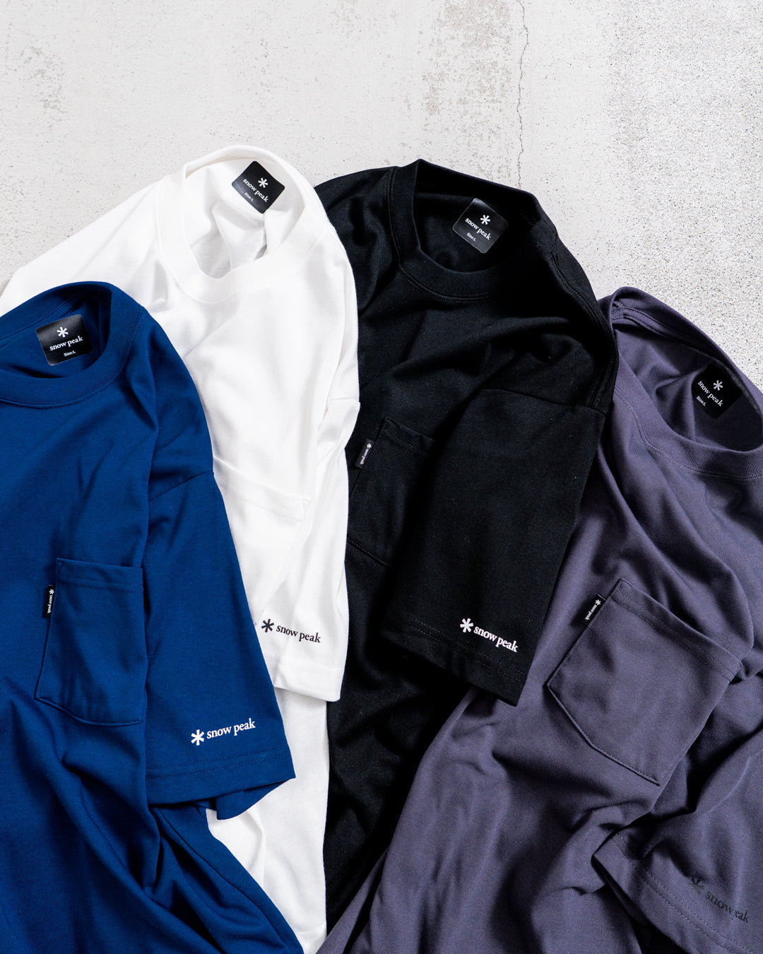 snow peak New Standard Pocket T-Shirt