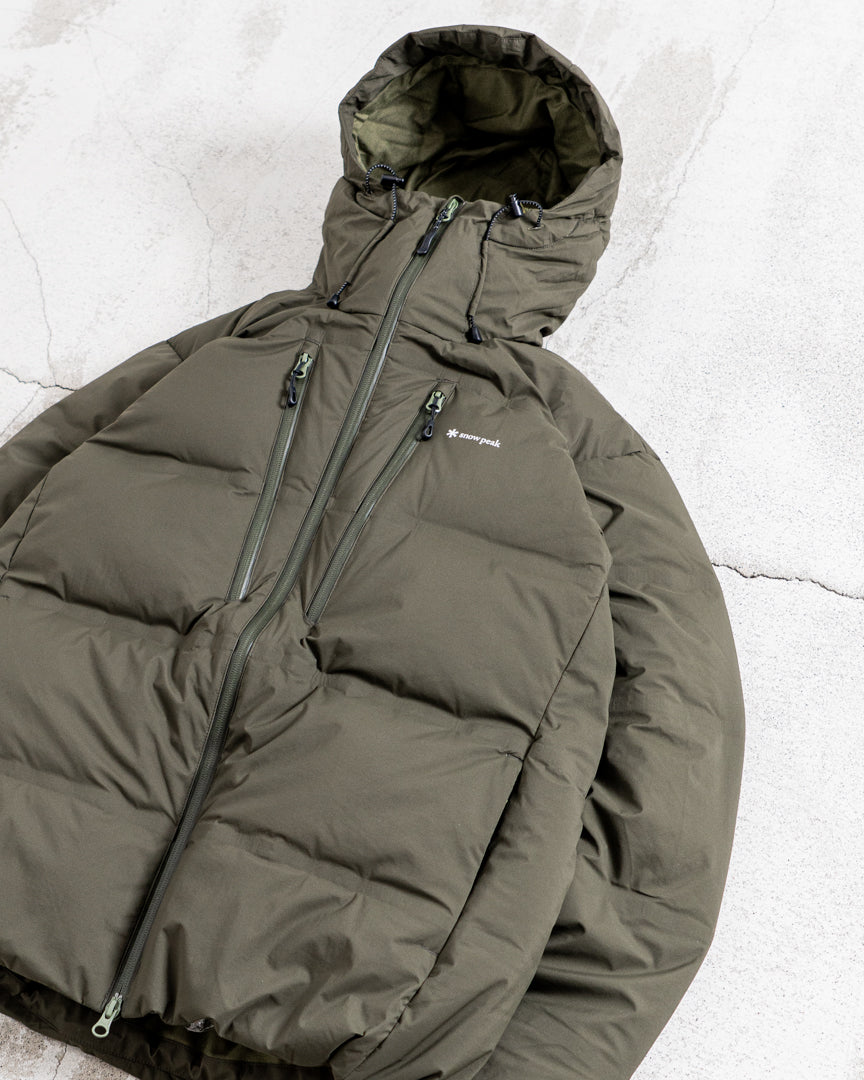 snow peak Seamless Hooded Down Jacket