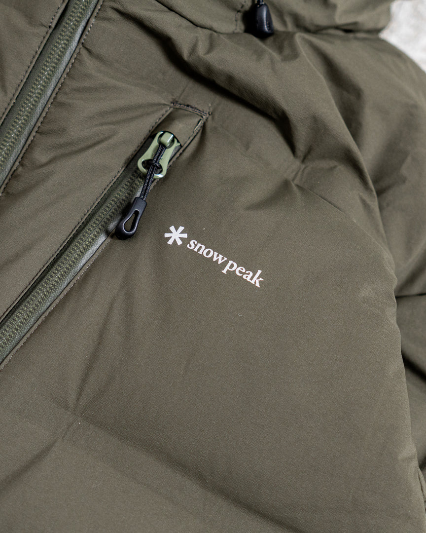 snow peak Seamless Hooded Down Jacket
