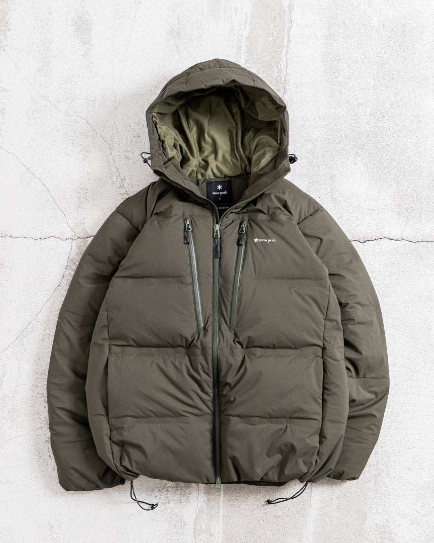 snow peak Seamless Hooded Down Jacket