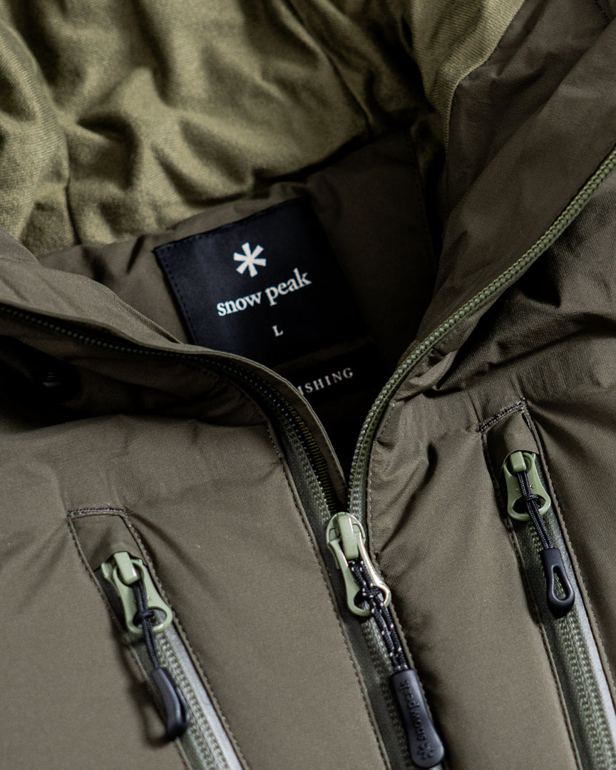 snow peak Seamless Hooded Down Jacket
