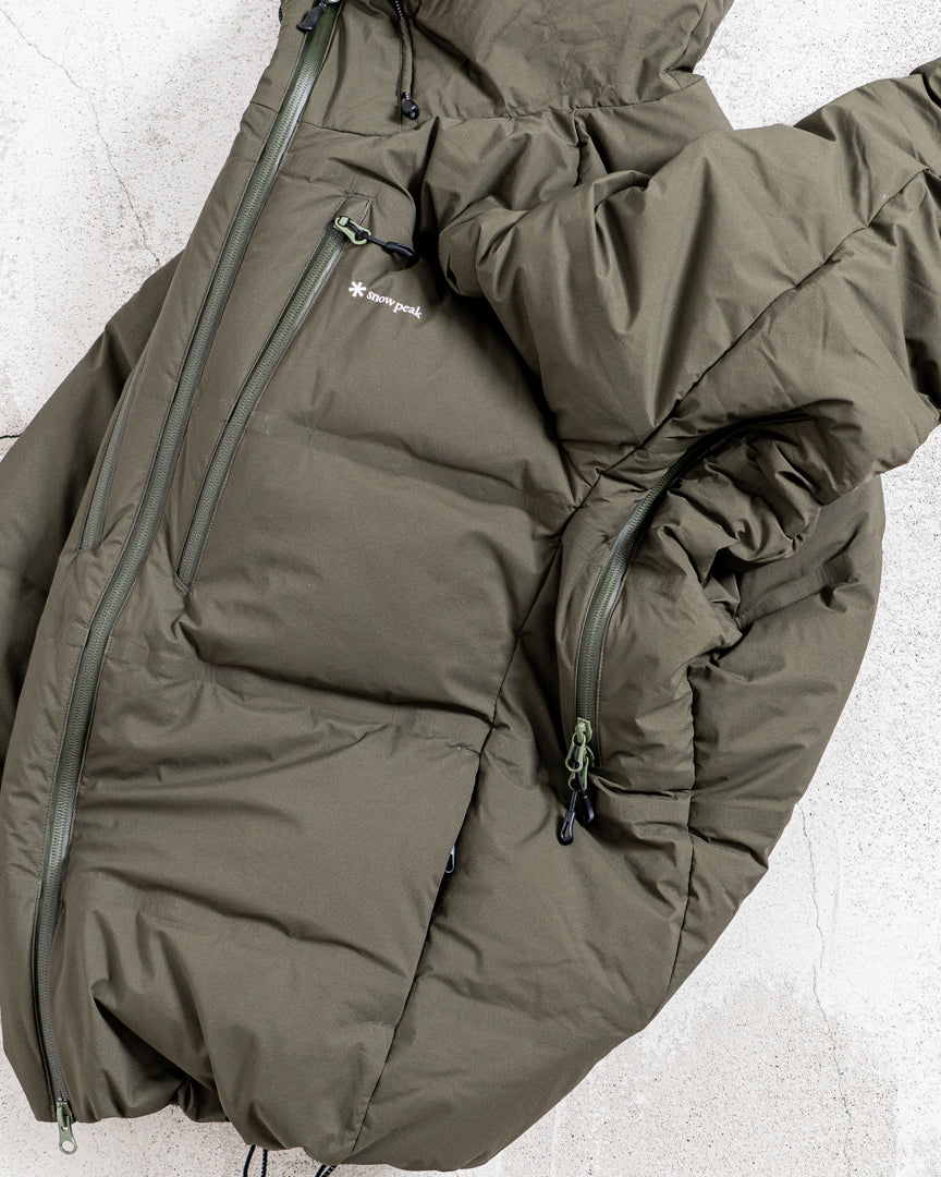 snow peak Seamless Hooded Down Jacket