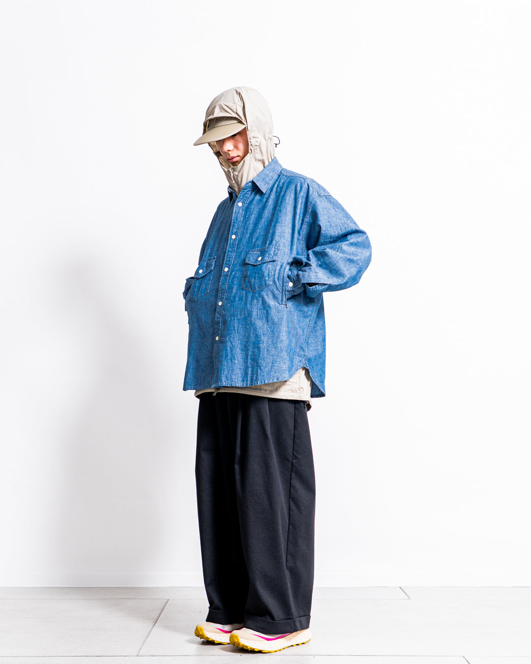 [collaboration] White Mountaineering × Dickies　WIDE PANTS