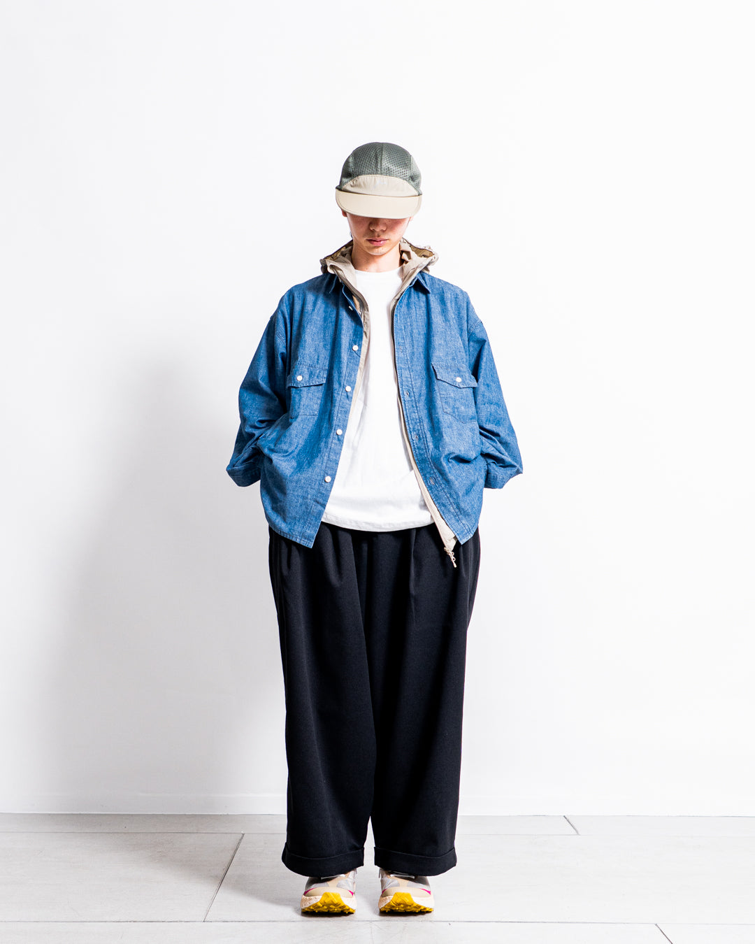 [collaboration] White Mountaineering × Dickies　WIDE PANTS