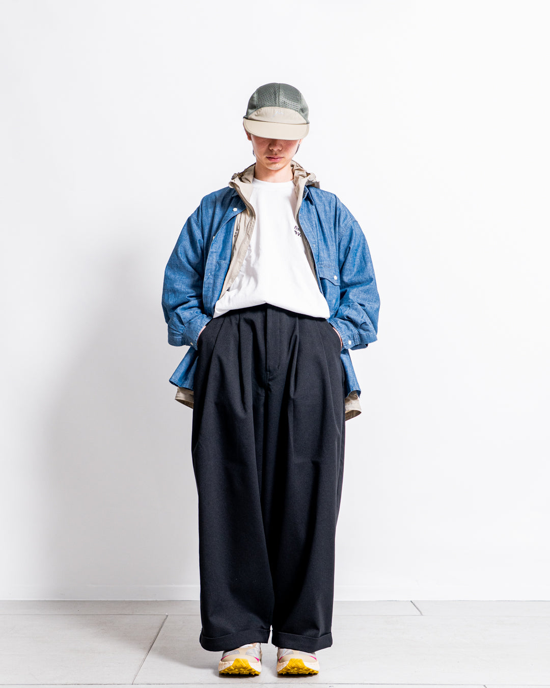 [collaboration] White Mountaineering × Dickies　WIDE PANTS