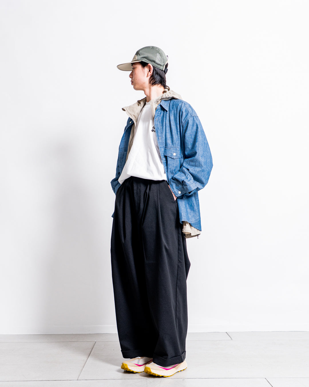 [collaboration] White Mountaineering × Dickies　WIDE PANTS