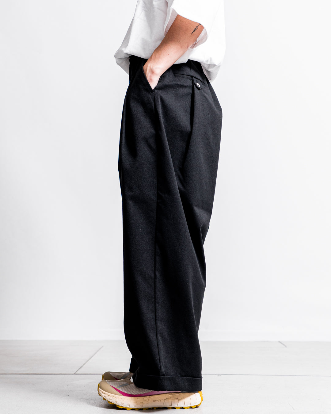 [collaboration] White Mountaineering × Dickies　WIDE PANTS