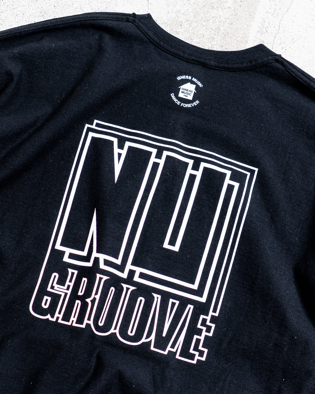【8.8 sat 0:00 release】ISNESS MUSIC NU GROOVE T-SHIRT LEFT CHEST